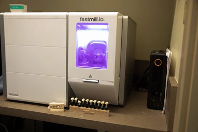 CEREC machine for crafting same-day dental crowns in Olympia, WA